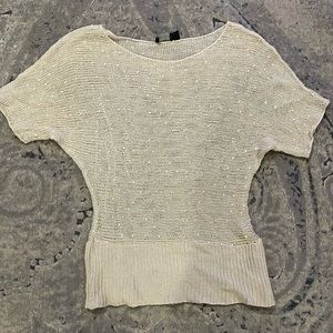 The Limited sequined light sweater